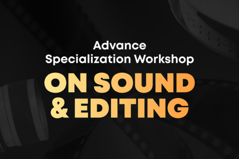 sound and editing banner